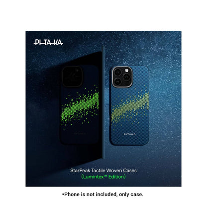 PITAKA StarPeak ( Lumintex™ Edition ) Tactile Woven Case for iPhone 16 Series - MagSafe Compatible - Forexengineer -Malaysia