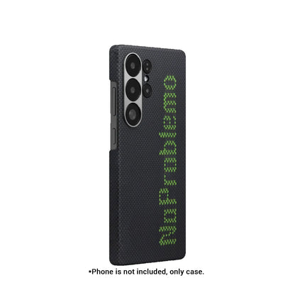 PITAKA Tactile Woven Aries Collaborative Luminous Case for Samsung Galaxy S25 Ultra - NoProblemo - Forexengineer -Malaysia