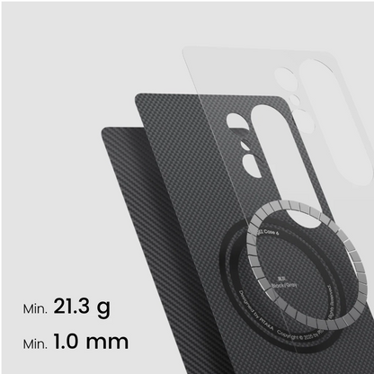 PITAKA Ultra-Slim Case for Samsung Galaxy S25 Series - Aramid Fiber Case with Magnetic Compatible - Forexengineer -Malaysia