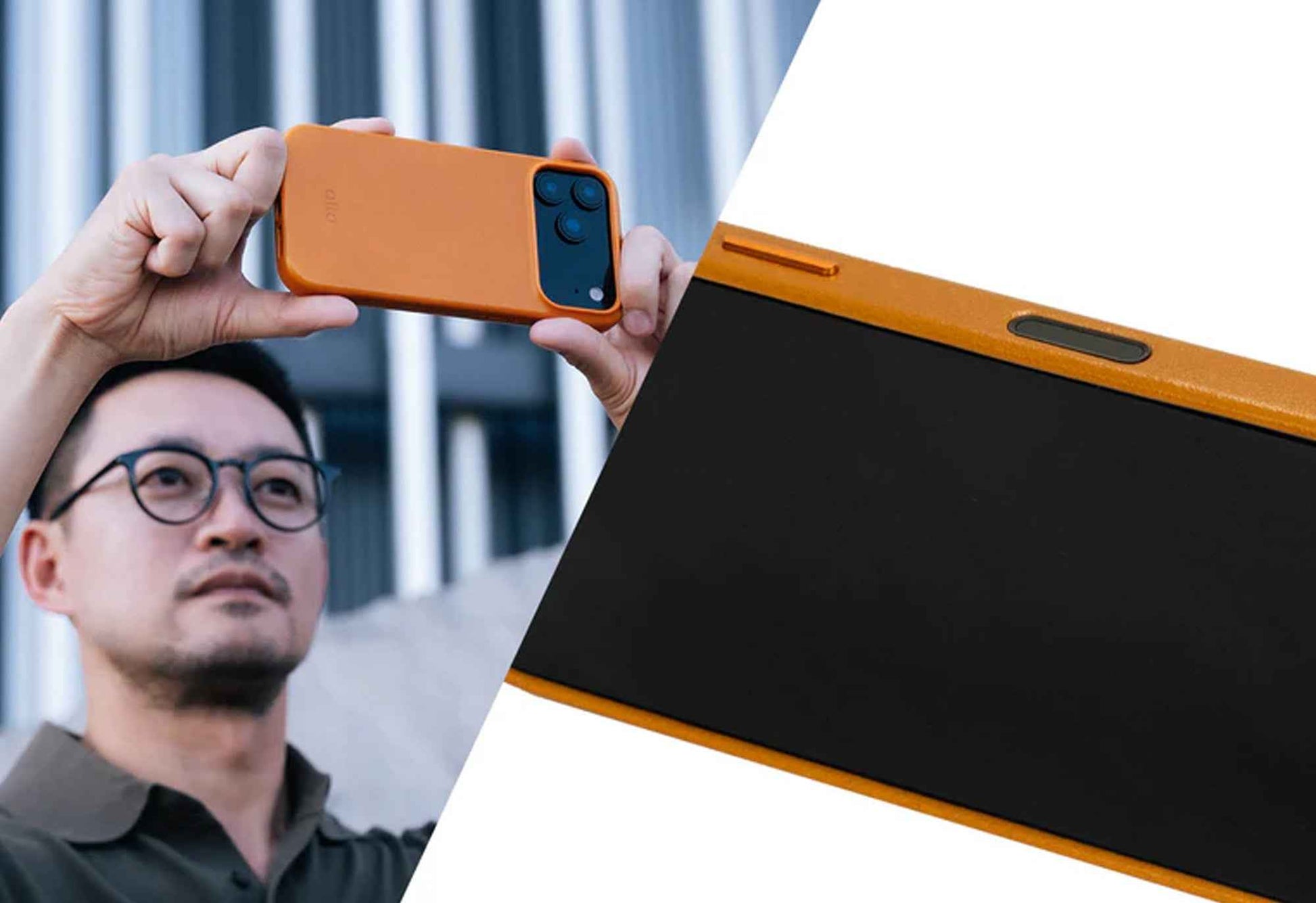 Alto Clop Leather Magnetic Case for iPhone 17 Pro Max / 17 Pro - Italian Full-Grain Leather