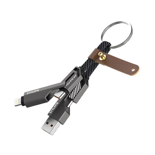 Stylepie 240W 4-in-1 Keychain Version Fast Charge Data Cable C71