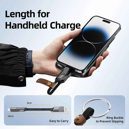 Stylepie 240W 4-in-1 Keychain Version Fast Charge Data Cable C71