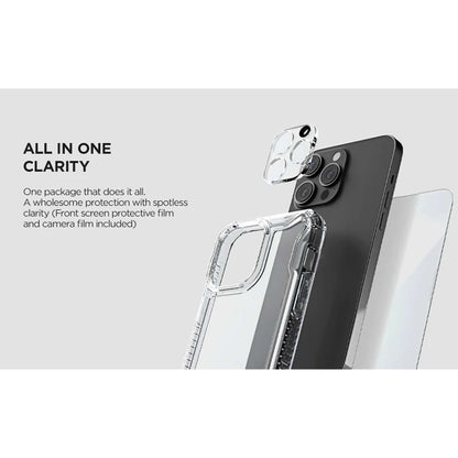 [EXCLUSIVE ONLINE] VRS Design Terra Guard Crystal for iPhone 14 Series with Tempered Glass & Camera Film - Clear - Forexengineer -Malaysia- 8809872461979-8809872461962