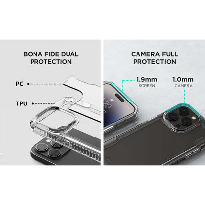 [EXCLUSIVE ONLINE] VRS Design Terra Guard Crystal for iPhone 14 Series with Tempered Glass & Camera Film - Clear - Forexengineer -Malaysia- 8809872461979-8809872461962