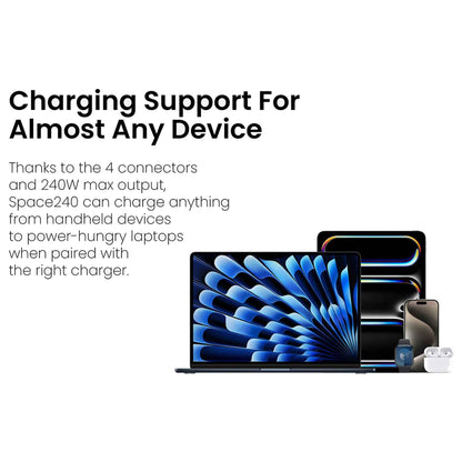 Stylepie 240W 4-in-1 Keychain Version Fast Charge Data Cable C71