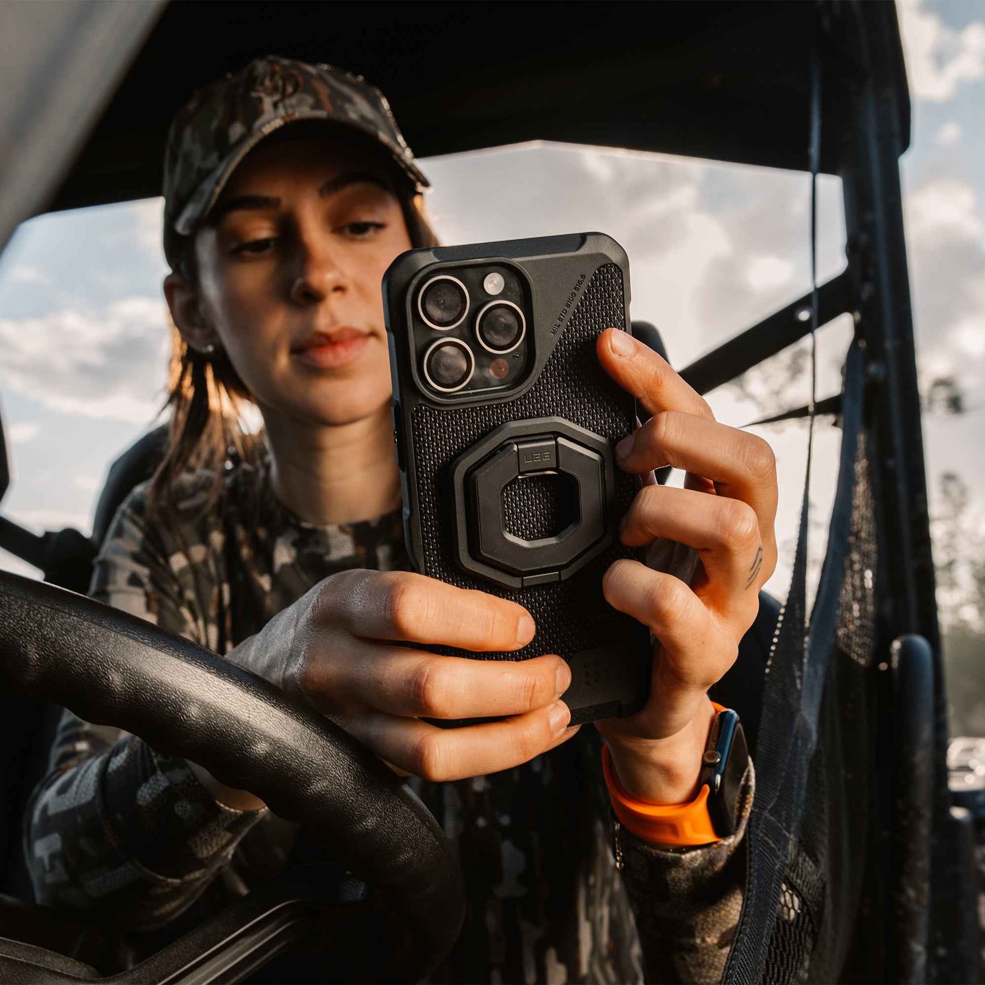 UAG Monarch Mag2 Dual Magnetic Ring Stand with Bottle Opener