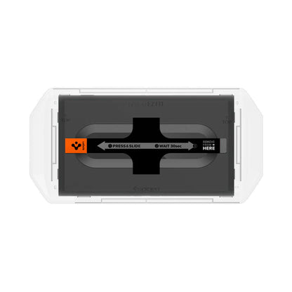 [2 Pack] Spigen Tempered GLAS.tR EZ Fit for Nintendo Switch 2 with Auto-alignment Installation Tray