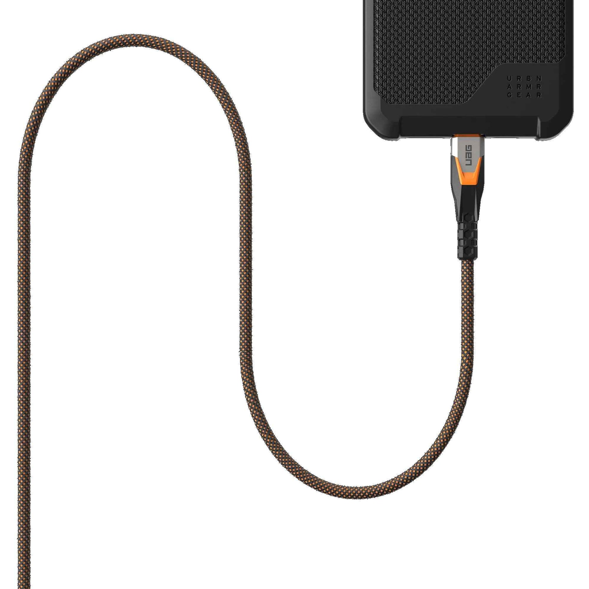 UAG Surge Cable 3.2 USB-C 240W 20Gbps Data Transfer 60HZ 4K UHD 0.75M