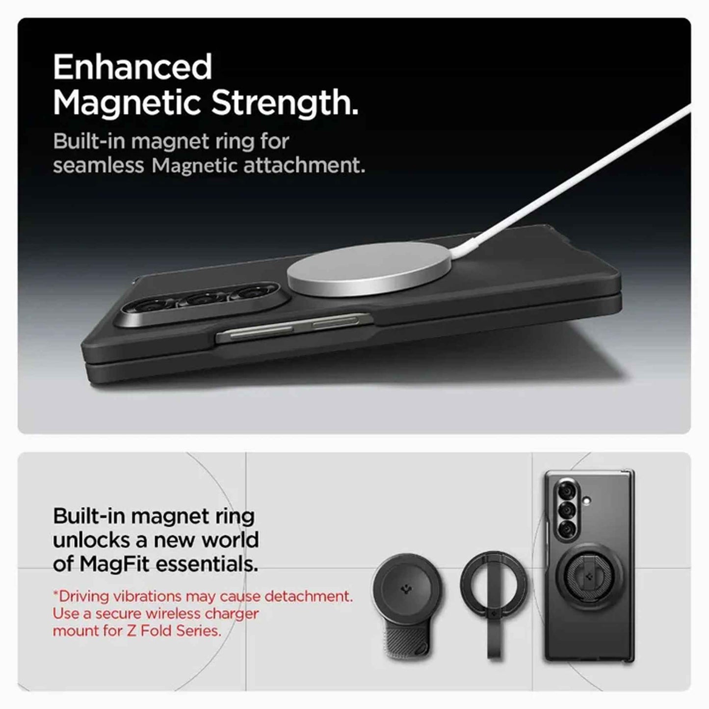 Spigen Tough Armor Pro MagFit for Samsung Galaxy Z Fold 7 Magnetic Case