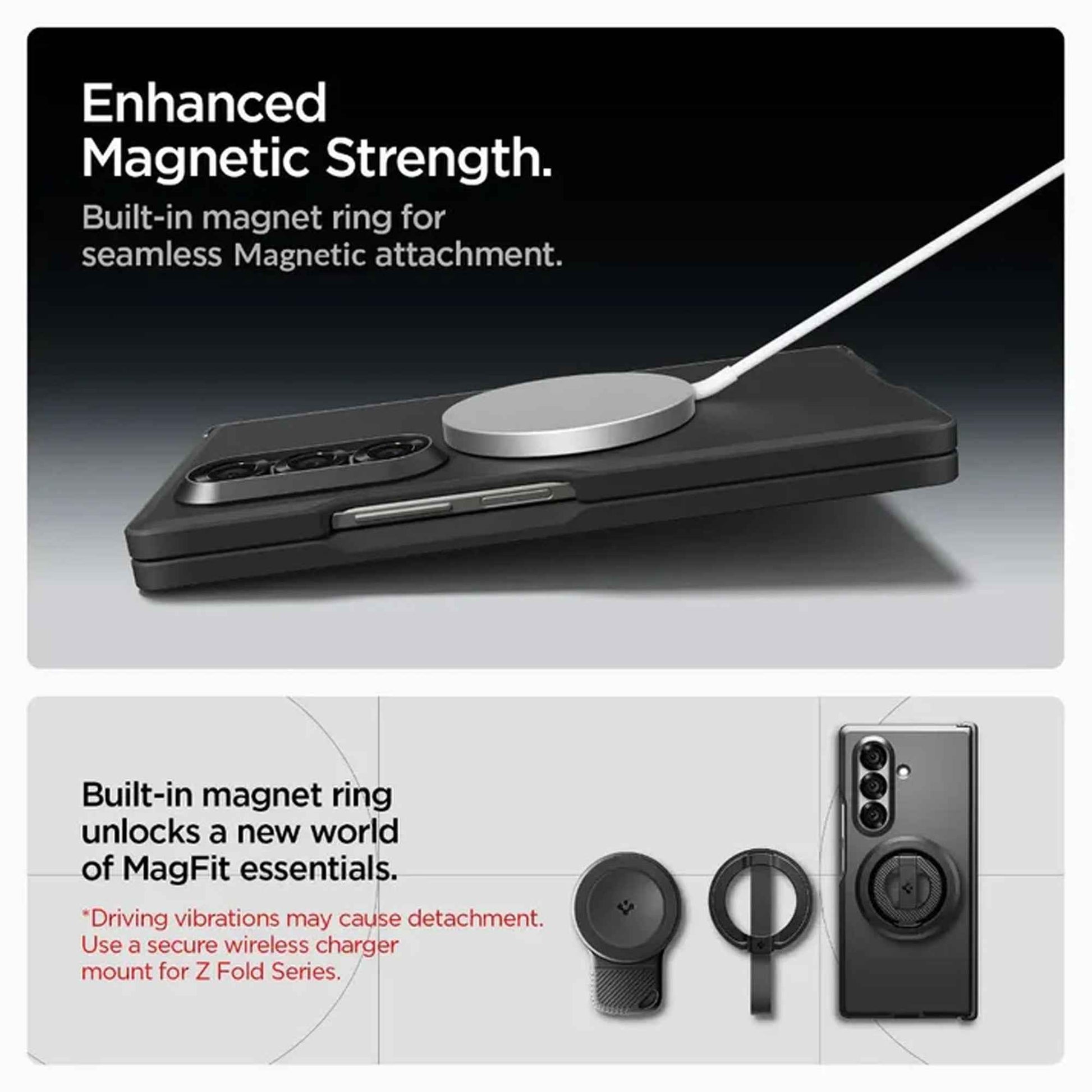 Spigen Tough Armor Pro MagFit for Samsung Galaxy Z Fold 7 Magnetic Case