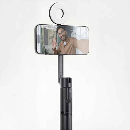 ADAM Elements SELFIE Pro Wireless Bluetooth Tripod Selfie Stick (1335mm) + SELFIE Light