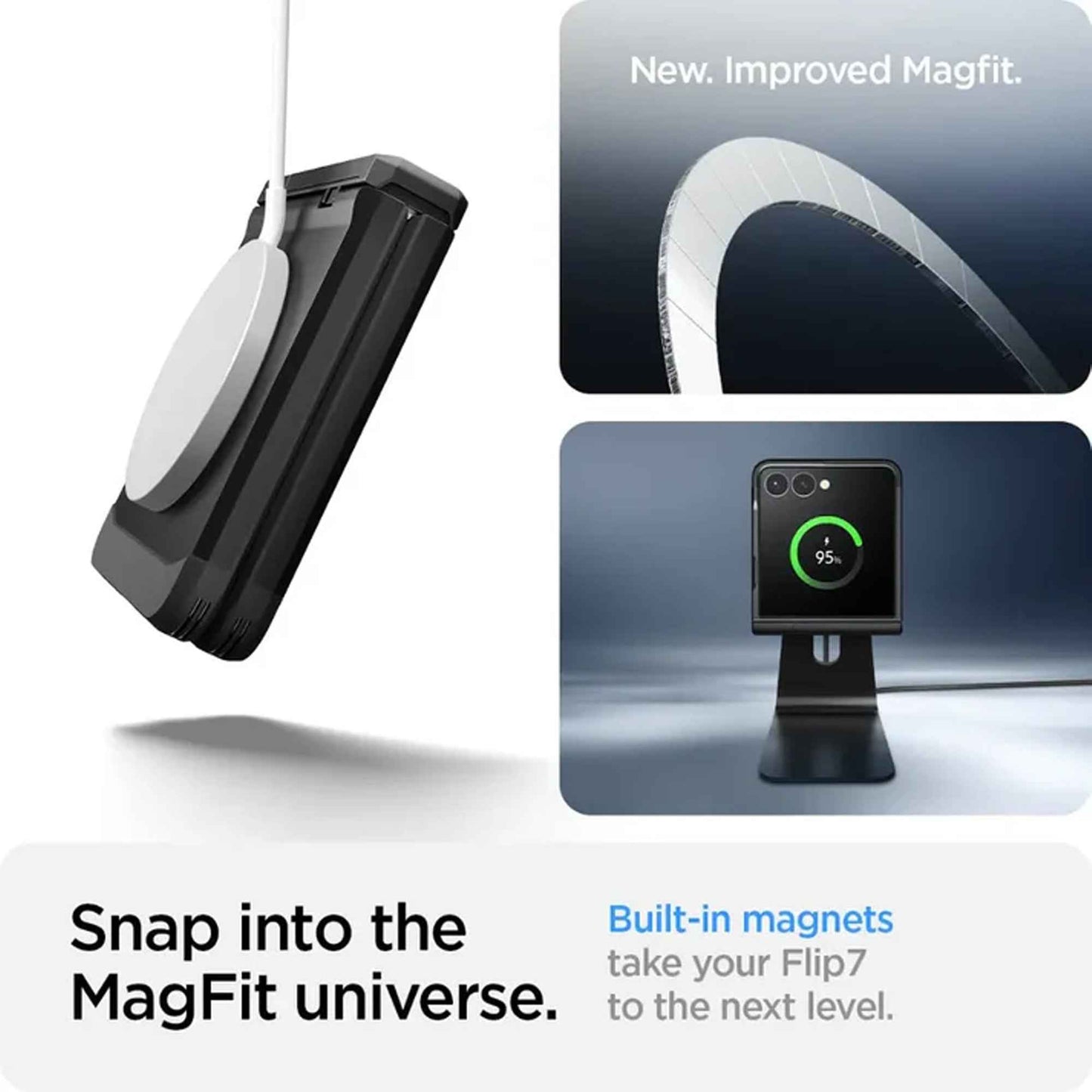 Spigen Tough Armor Pro MagFit for Samsung Galaxy Z Flip 7