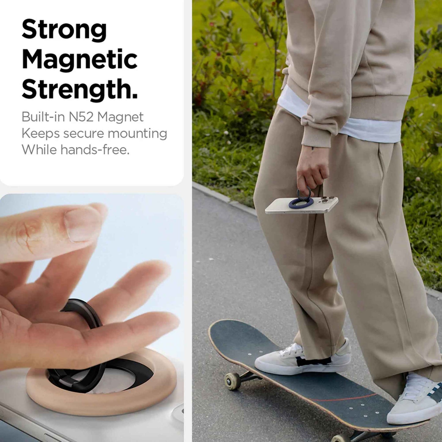Spigen Nano Pop Magnetic (MagFit) Phone Grip - Forexengineer