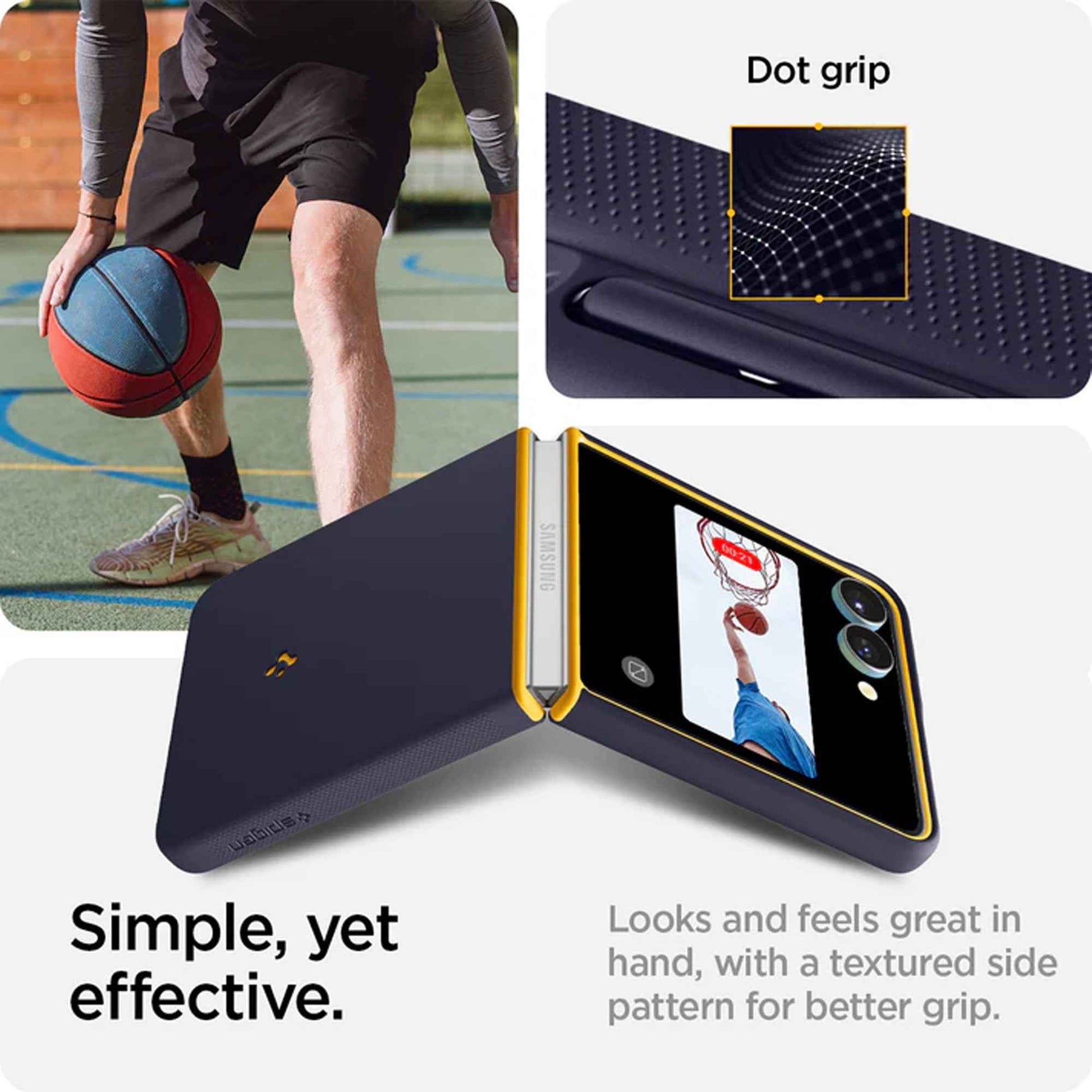 Spigen Nano Pop MagFit for Samsung Galaxy Z Flip 7 - Silicone Magnetic Case