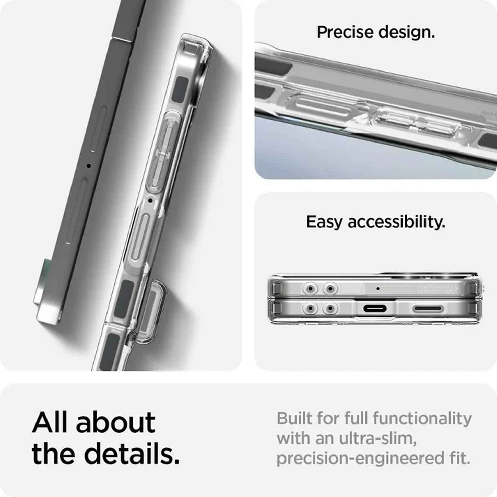 Spigen Ultra Hybrid Pro MagFit for Samsung Galaxy Z Flip 7 Magnetic Case