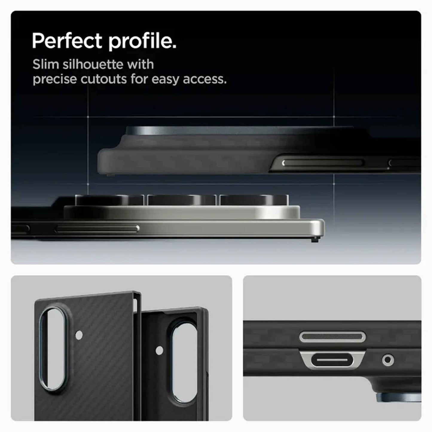 Spigen Air Skin Aramid for Samsung Galaxy Z Fold 7 - Ultra Slim Case