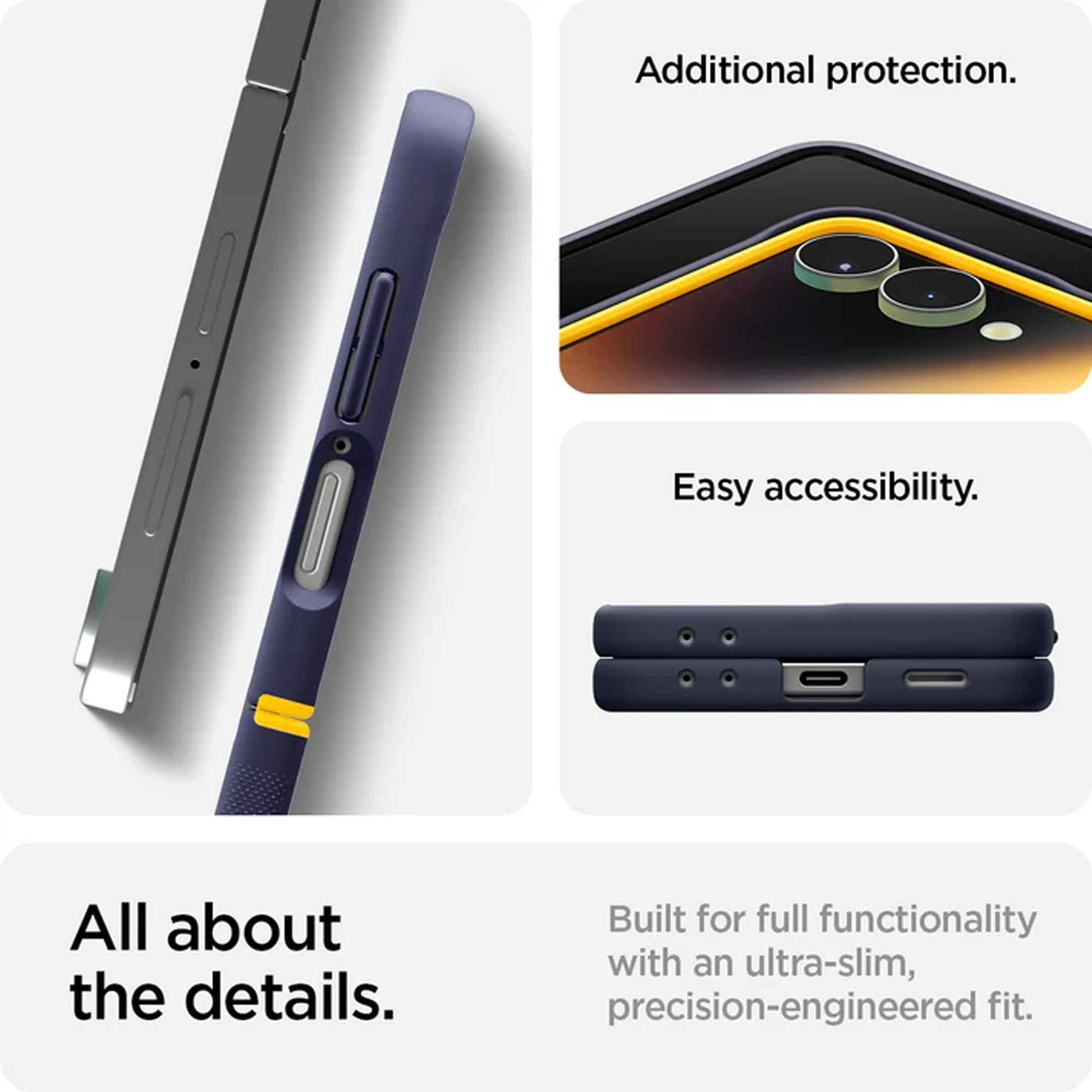 Spigen Nano Pop MagFit for Samsung Galaxy Z Flip 7 - Silicone Magnetic Case