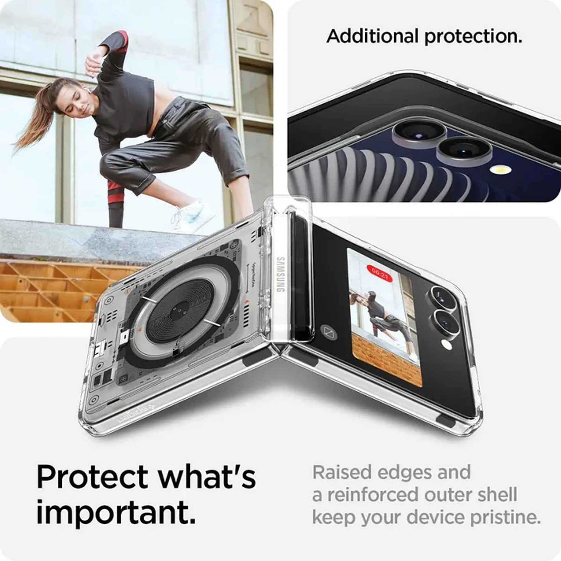 Spigen Ultra Hybrid Pro MagFit Neo One for Samsung Galaxy Z Flip 7