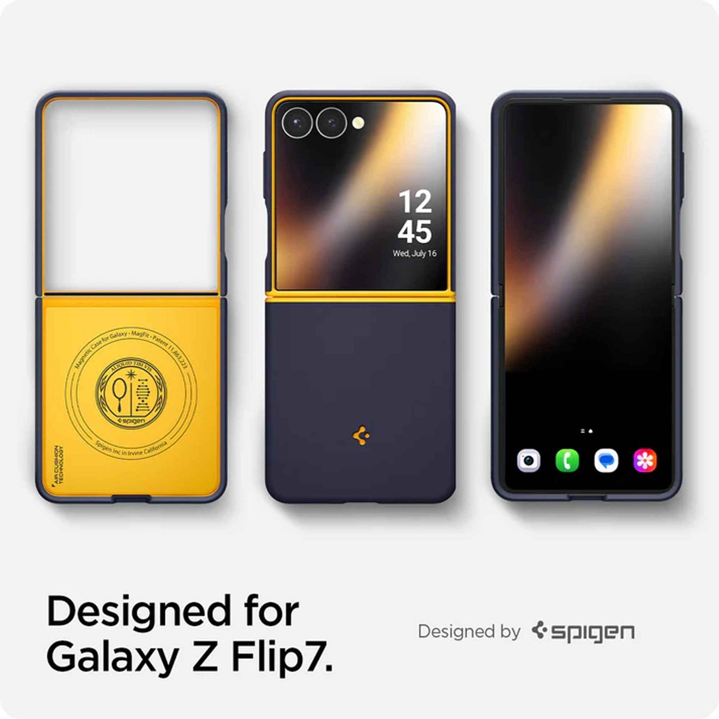 Spigen Nano Pop MagFit for Samsung Galaxy Z Flip 7 - Silicone Magnetic Case