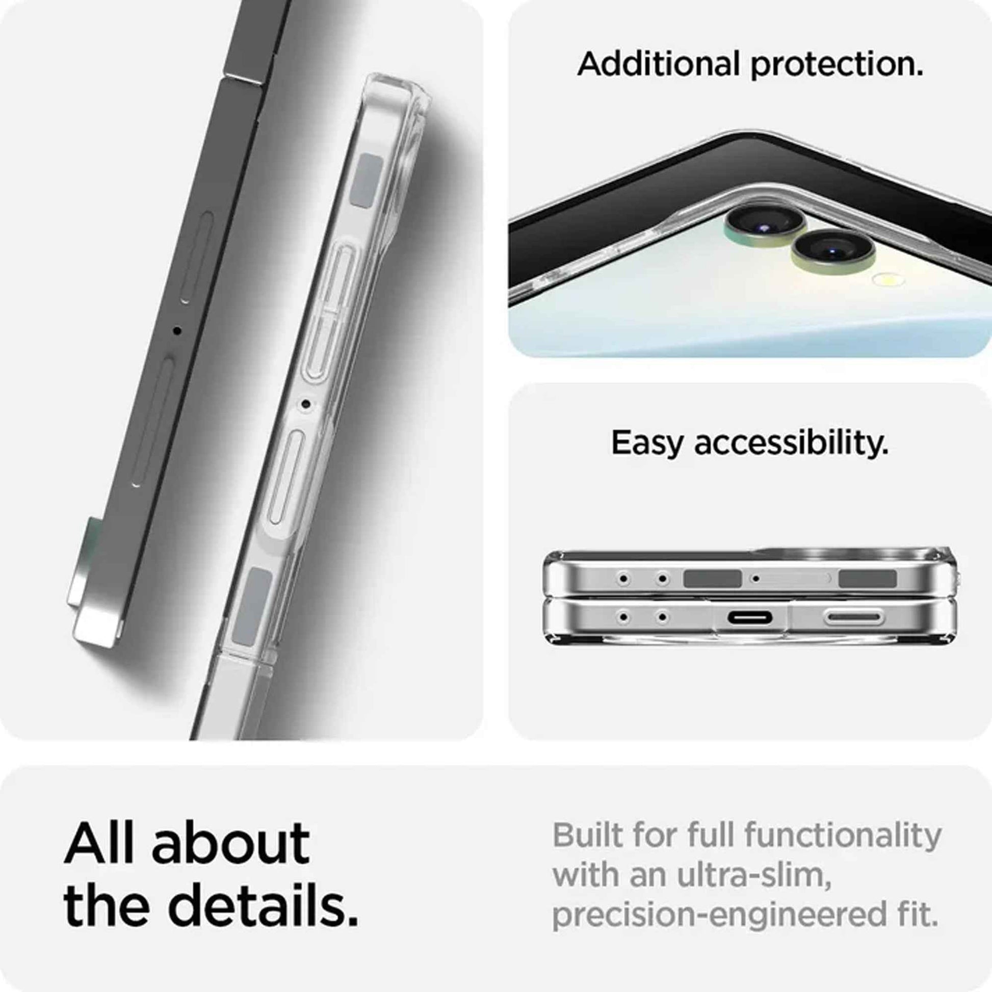 Spigen Air Skin MagFit for Samsung Galaxy Z Flip 7 - Ultra Slim Case