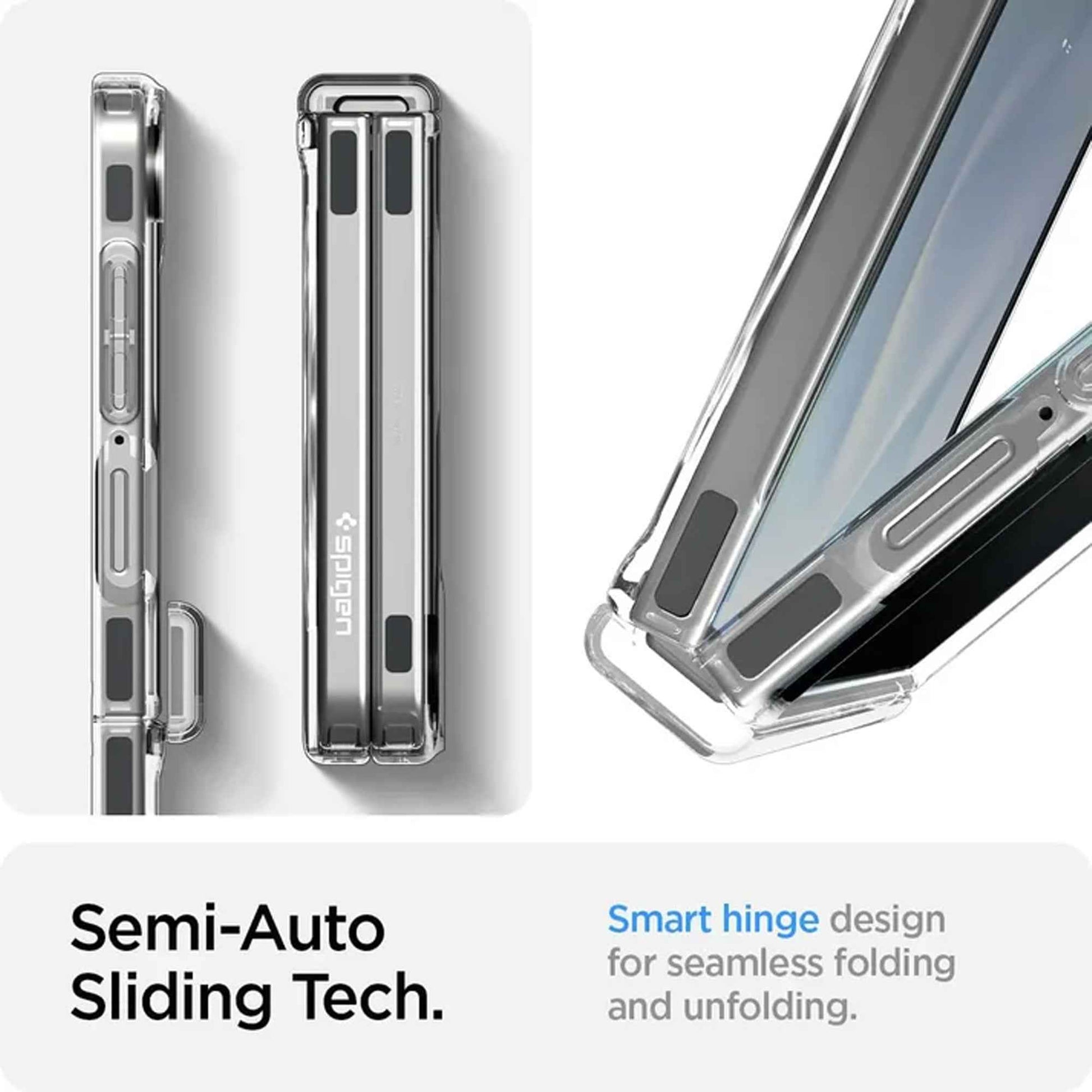 Spigen Ultra Hybrid Pro MagFit for Samsung Galaxy Z Flip 7 Magnetic Case