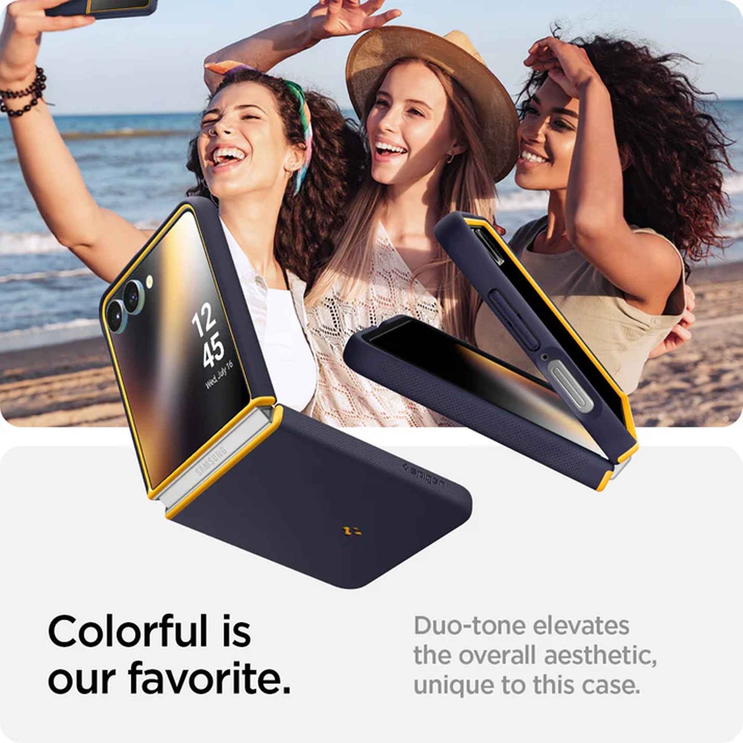 Spigen Nano Pop MagFit for Samsung Galaxy Z Flip 7 - Silicone Magnetic Case