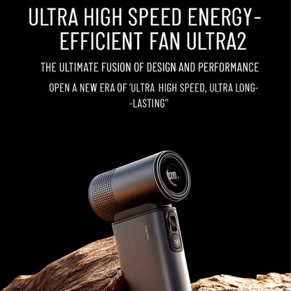 Jisulife Handheld Fan Ultra2 9000mAh Battery with Lighting and Super High Speed Wind