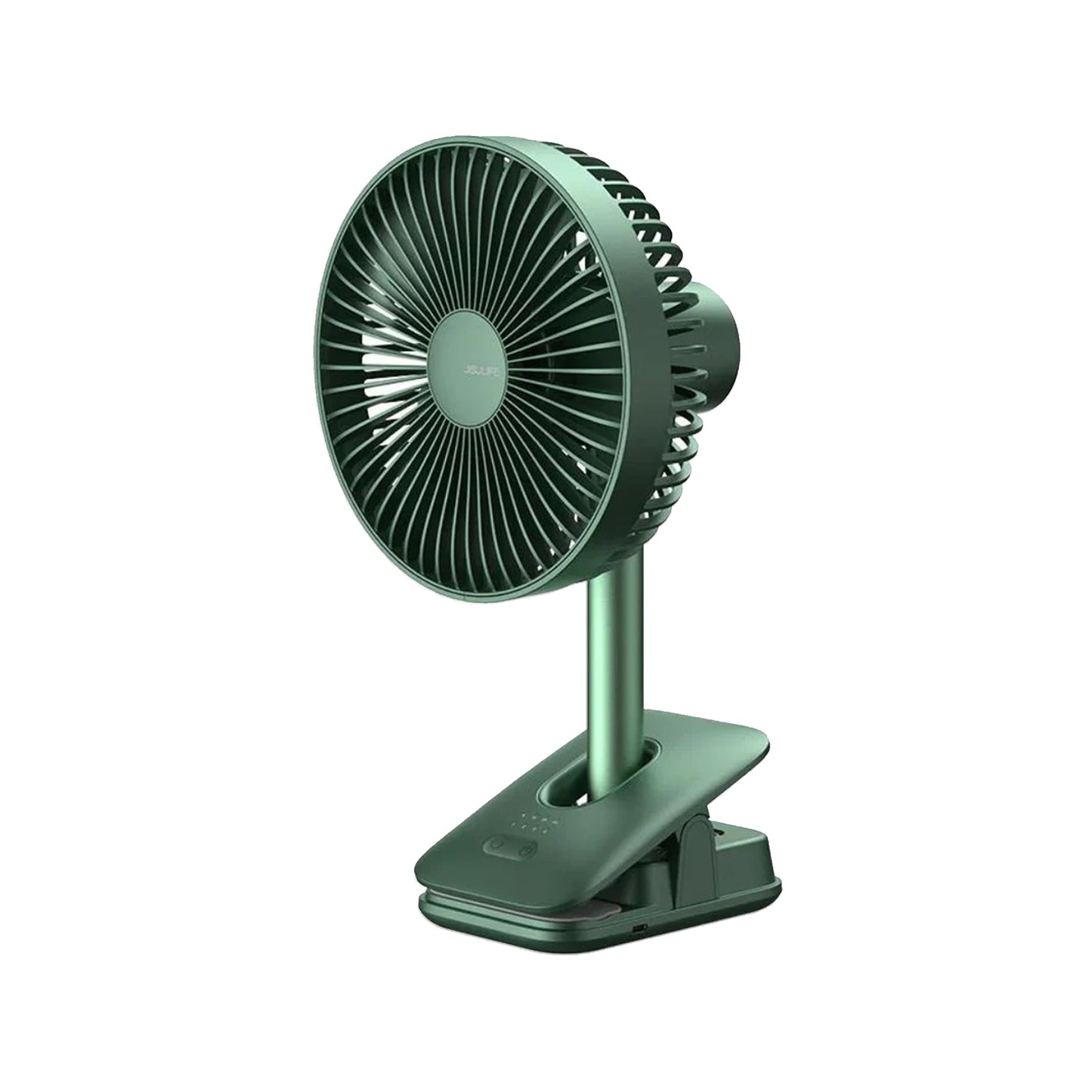 JisuLife Desk + Clip Fan Oscillating Fan FA13R 8000mAh Battery 4 Wind Speed Rotating Use Up to 28 Hours Cool