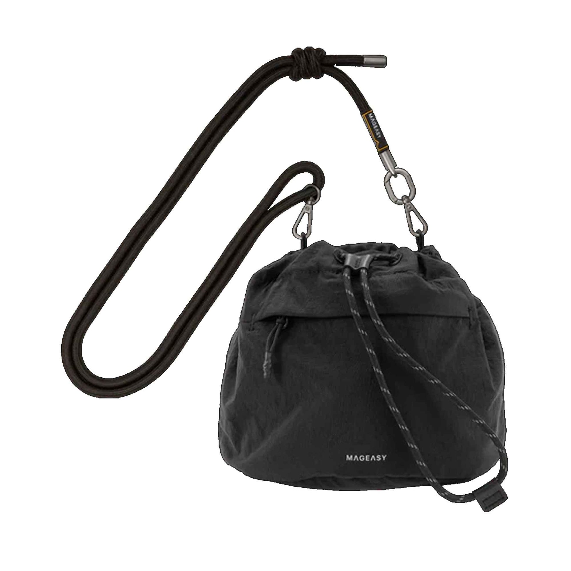 MAGEASY Flip Bucket Crossbody Bag + Strap Phone Lanyard 8.3mm - Forexengineer