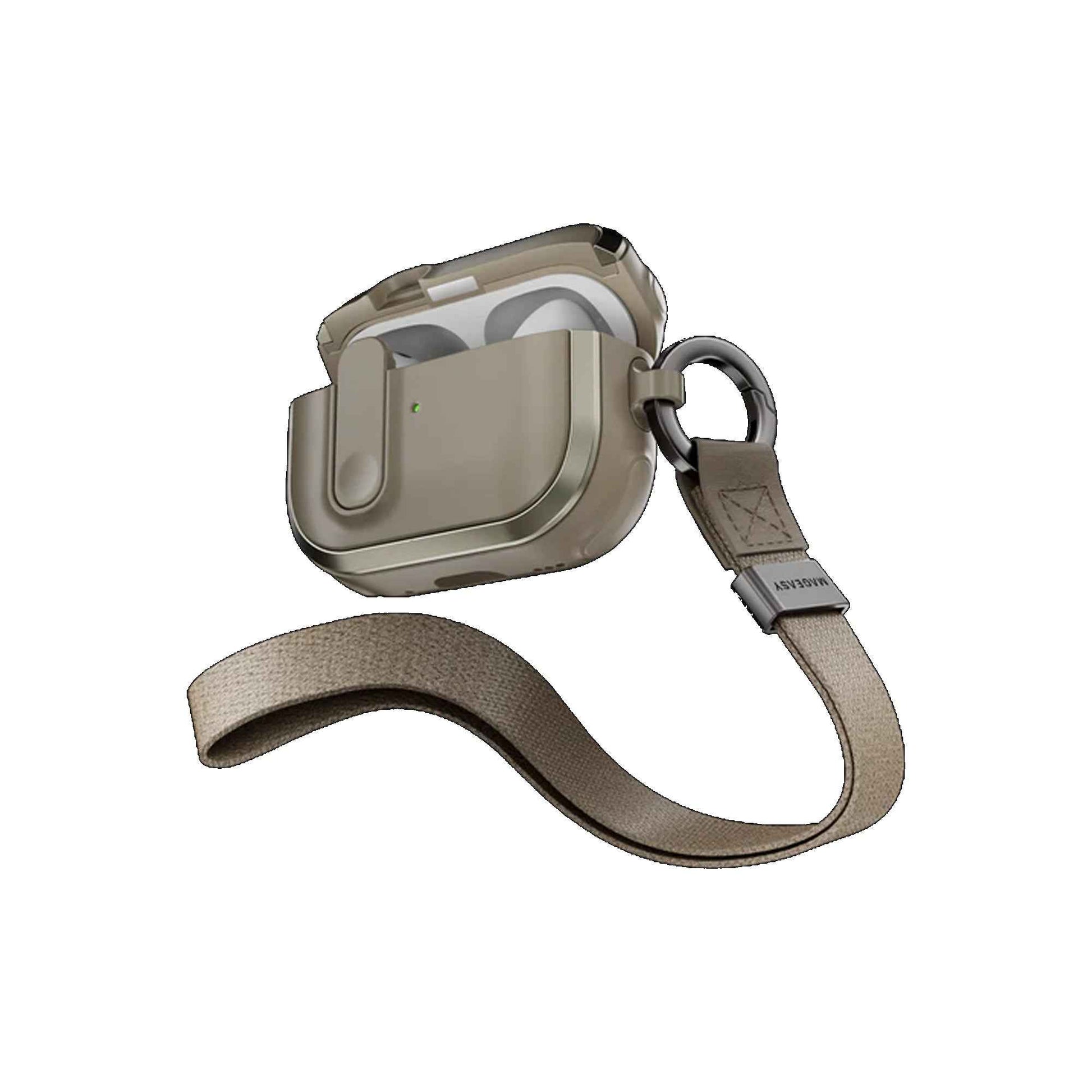 MAGEASY Odyssey with Wrist Strap (Magnetic Closure Case) for AirPods Pro 1 / AirPods Pro 2