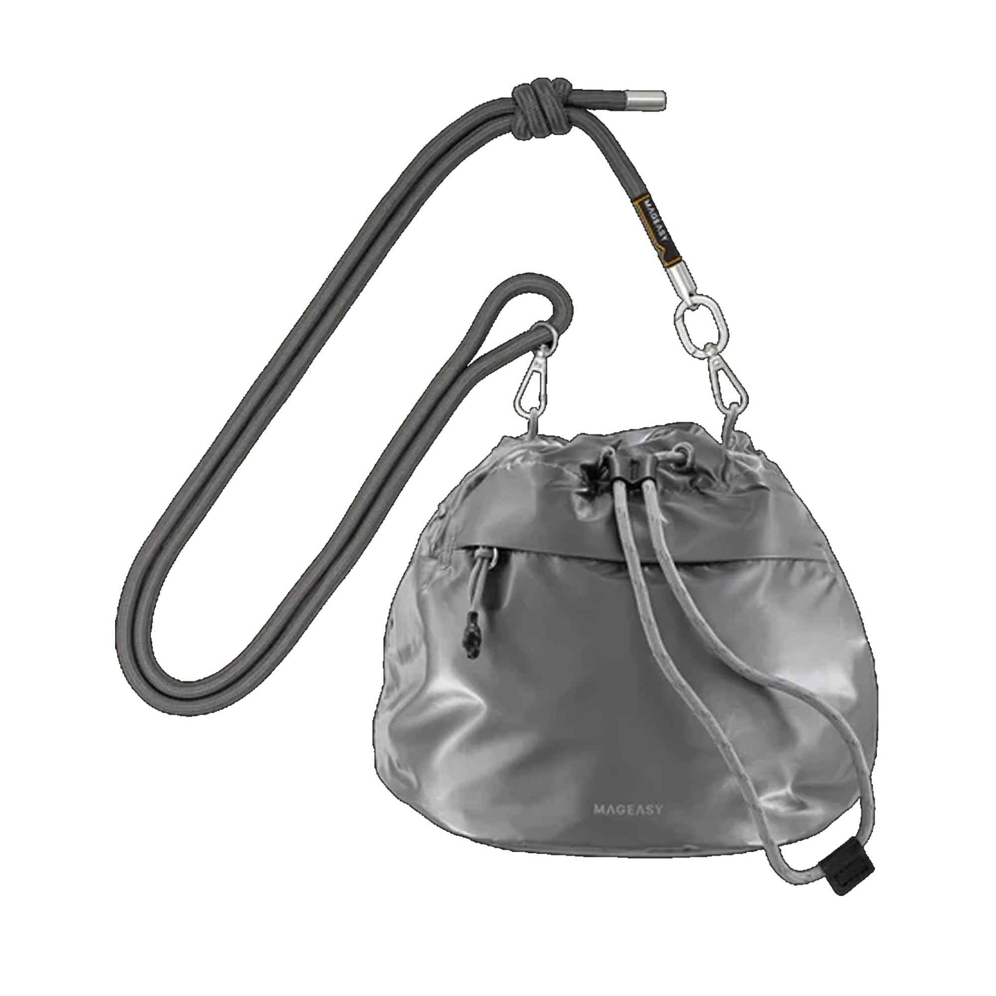 MAGEASY Flip Bucket Crossbody Bag + Strap Phone Lanyard 8.3mm - Forexengineer