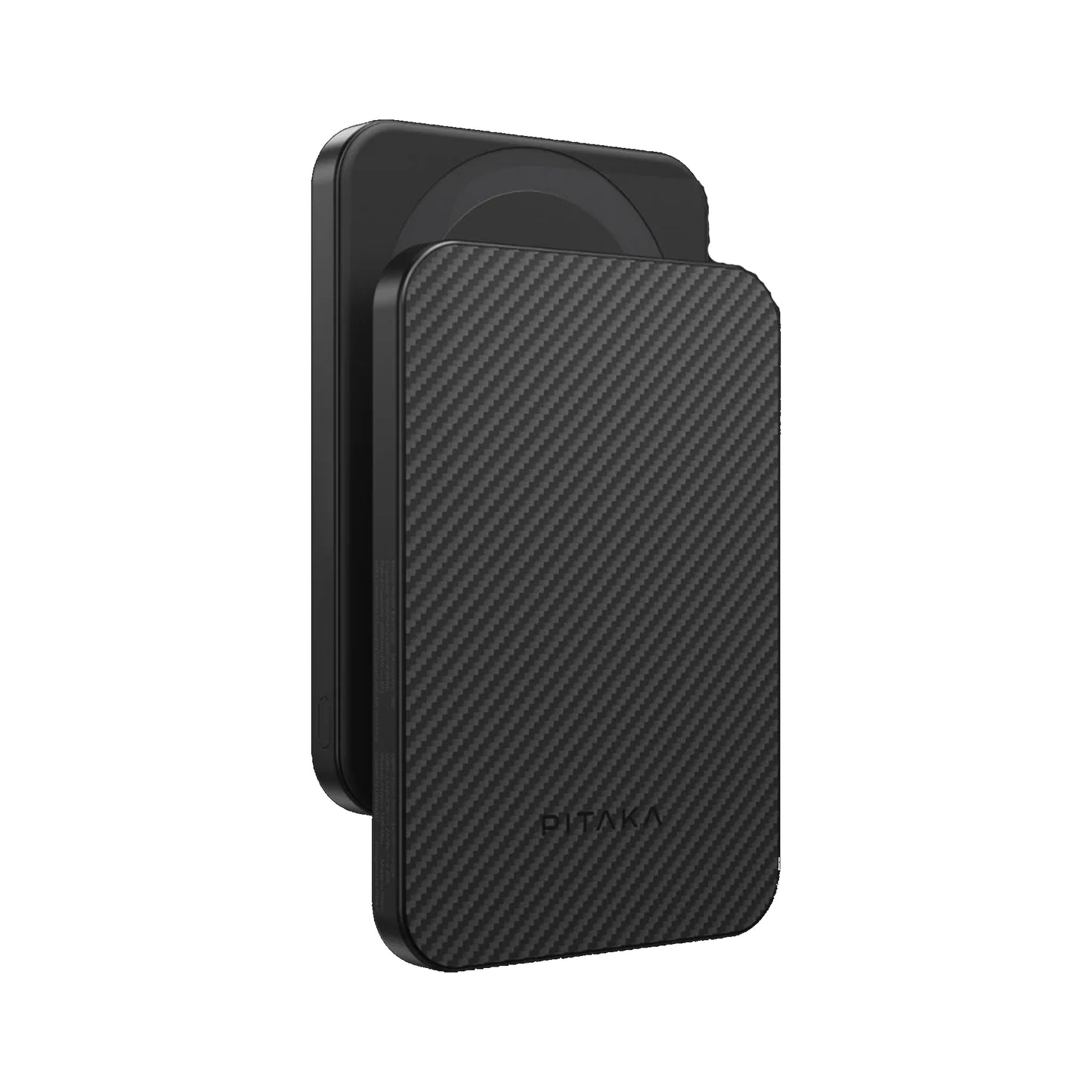 PITAKA Aramid Fiber Qi2 Wireless Magnetic Power Bank 5,000mAh 15W.