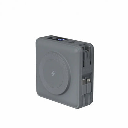 ADAM Elements GRAVITY X5 Powerbank 15000mAh with Cable USB-C Lightning 5-in-1 and  Travel Adapter