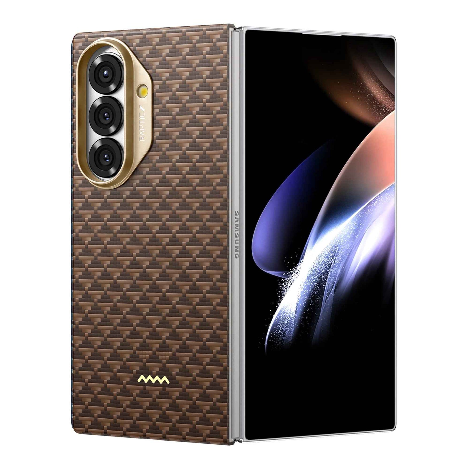 RAPTIC Aramid Fiber Skin Profound for Samsung Galaxy Z Fold 7 Magnetic Case
