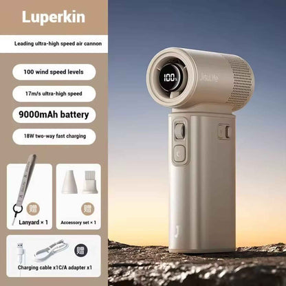 Jisulife Handheld Fan Ultra2 9000mAh Battery with Lighting and Super High Speed Wind