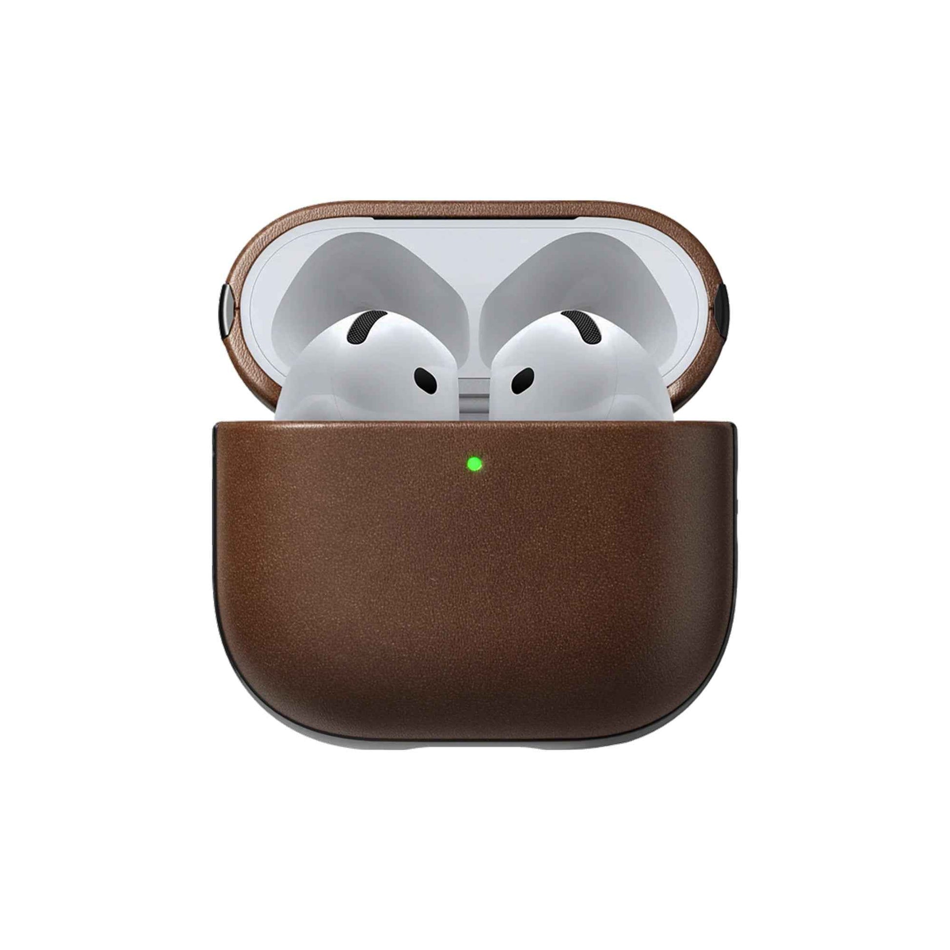 Nomad Modern Leather Case for AirPods 4 - Nomad Leather