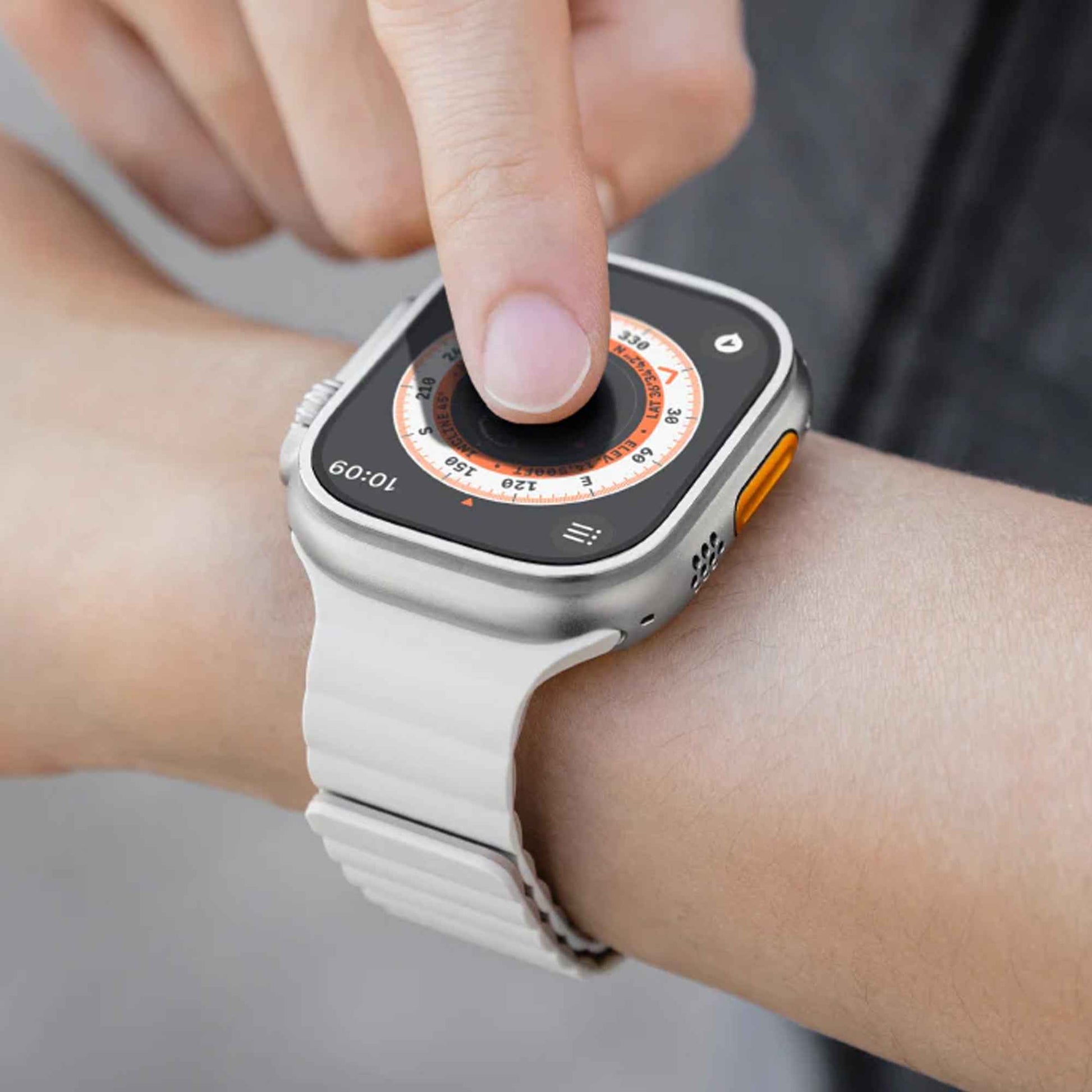 SwitchEasy Shield 3D for Apple Watch Ultra 49mm ( Series 3 / 2 / 1 ) - Transparent