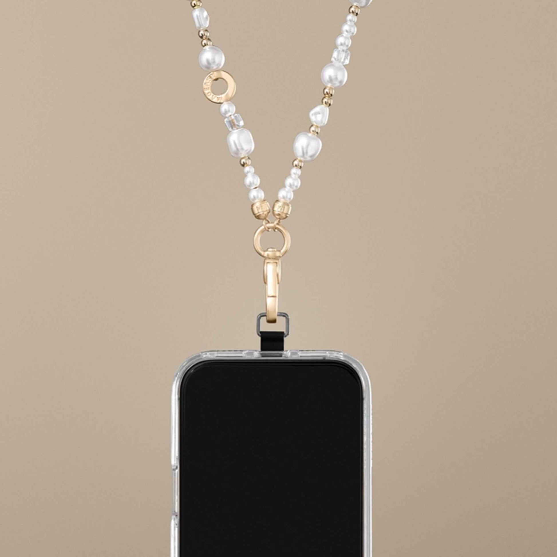 MAGEASY Beaded Wrist Strap with Strap Card & Charm Loop