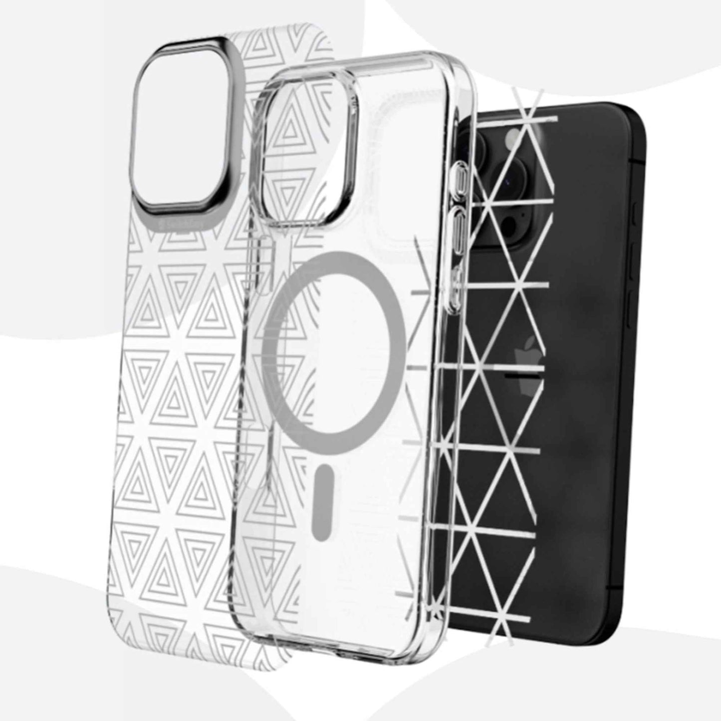 SwitchEasy Artist M 3D Patterned Shockproof Case for iPhone 16 Pro Max - Magsafe Compatible