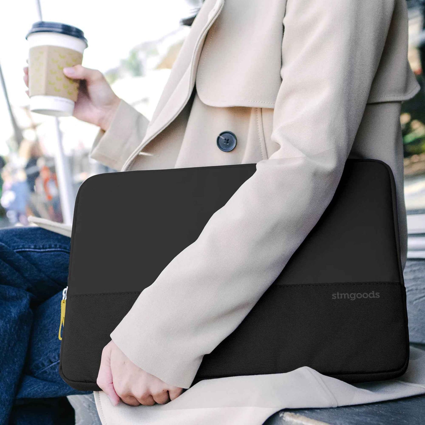 STM Goods Origin Laptop Sleeve 14" / 15" / 16" 4mm Shock-Absorbing EVA Protection