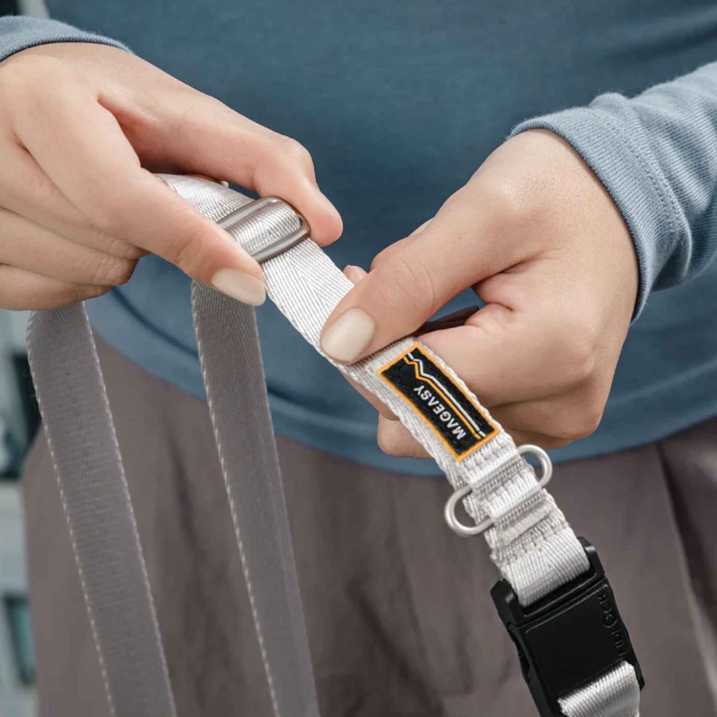 MAGEASY 20mm Fidlock Dual Utility Strap + Strap Card with InterLoop™ Ring Hook