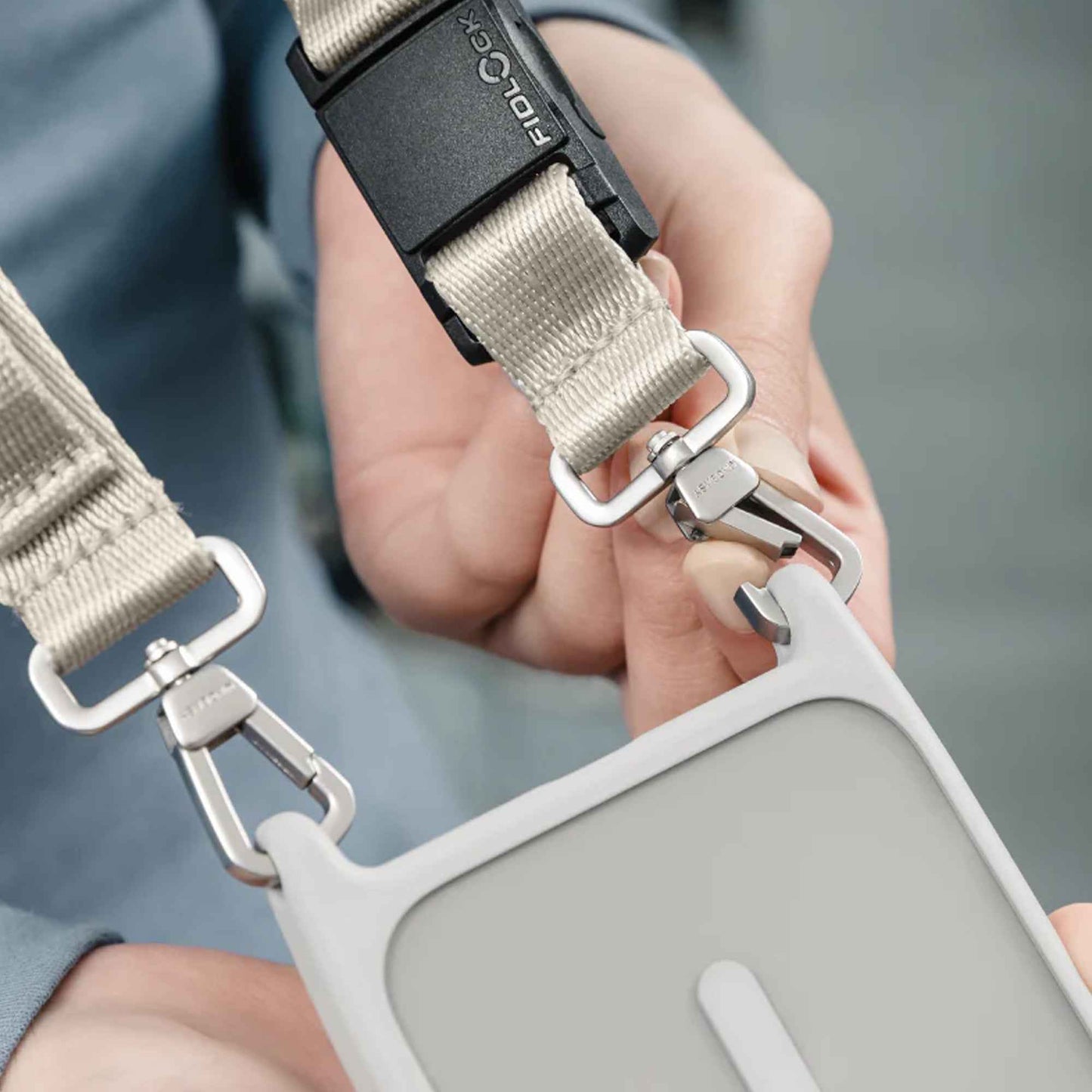 MAGEASY 20mm Fidlock Dual Utility Strap + Strap Card with InterLoop™ Ring Hook