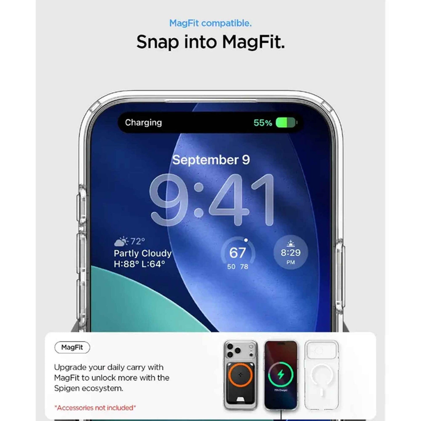 Spigen Ultra Hybrid Magfit for iPhone 17 Pro Max / 17 Pro with Camera Control Button