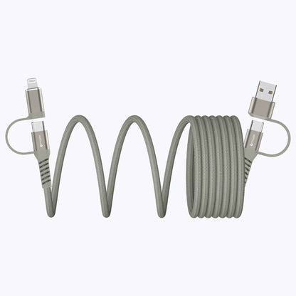 Mazer Infinite LINK Cobra 4-in-1 USB-C / USB-A / Lightning Magnetic Cable 1M / 2M