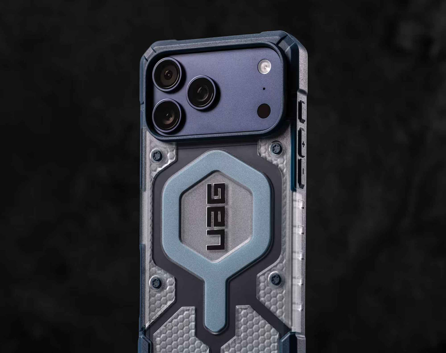 UAG Pathfinder Clear MagSafe Bundle ( Case + Lanyard ) for iPhone 17 Pro Max