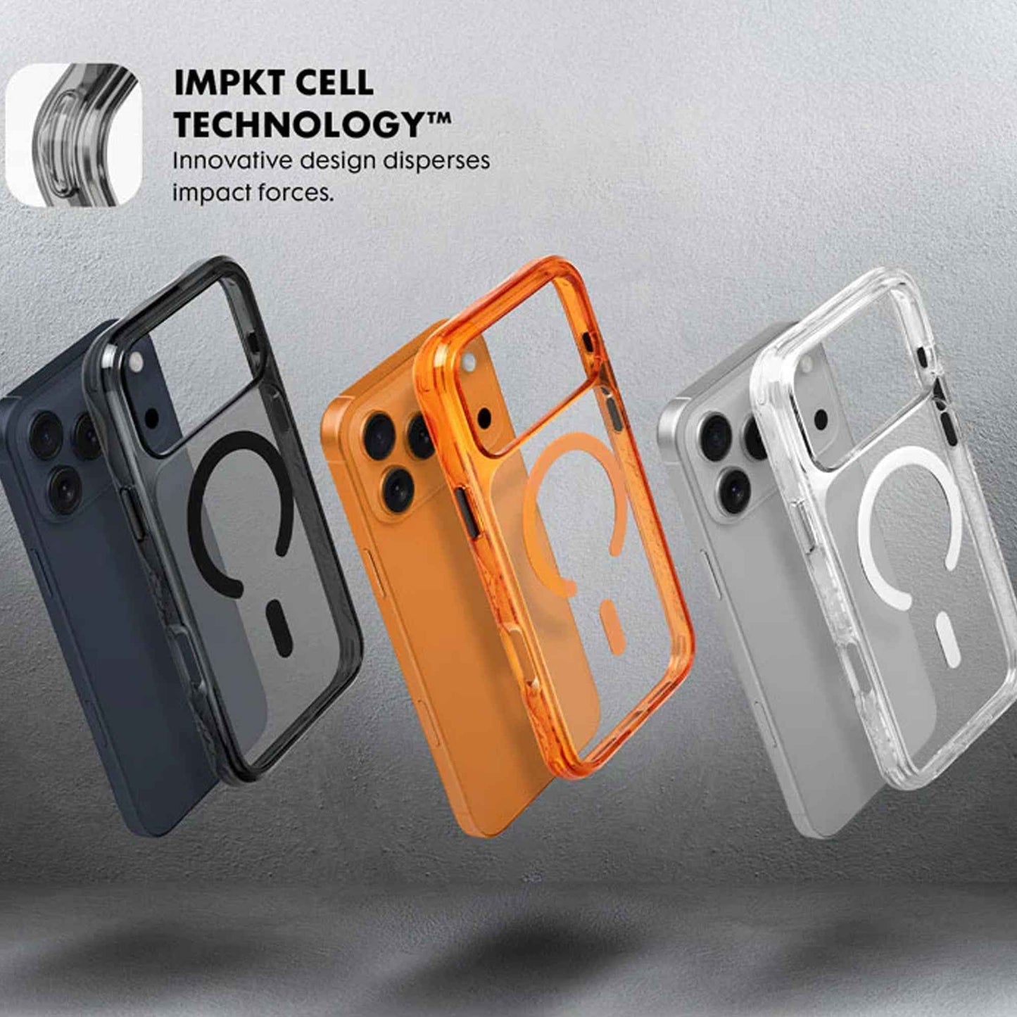 Laut Crystal Matter X Magsafe for iPhone 17 Series with IMPKT Cell Technology