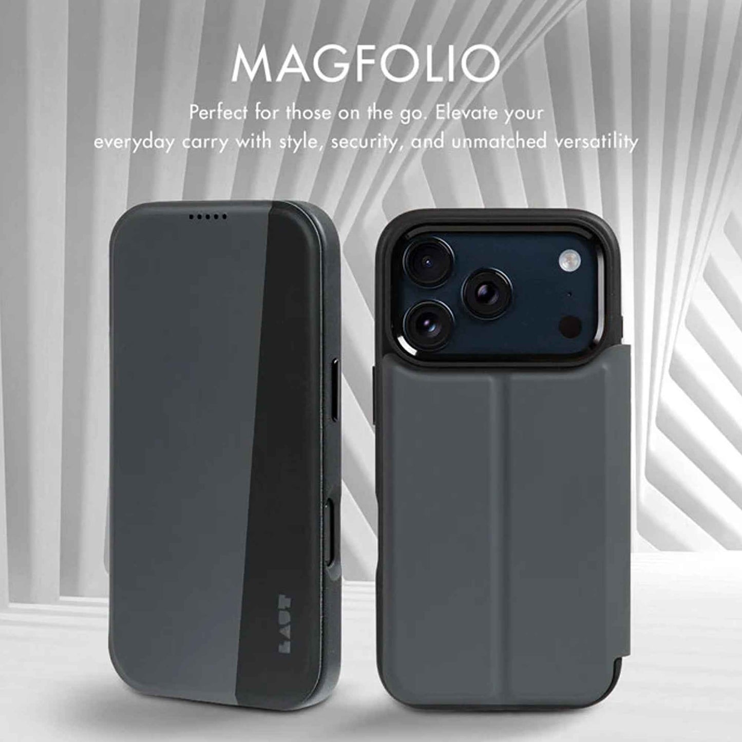 Laut Mag Folio Magsafe Case for iPhone 17 Series - 10 Feet Drop Protection