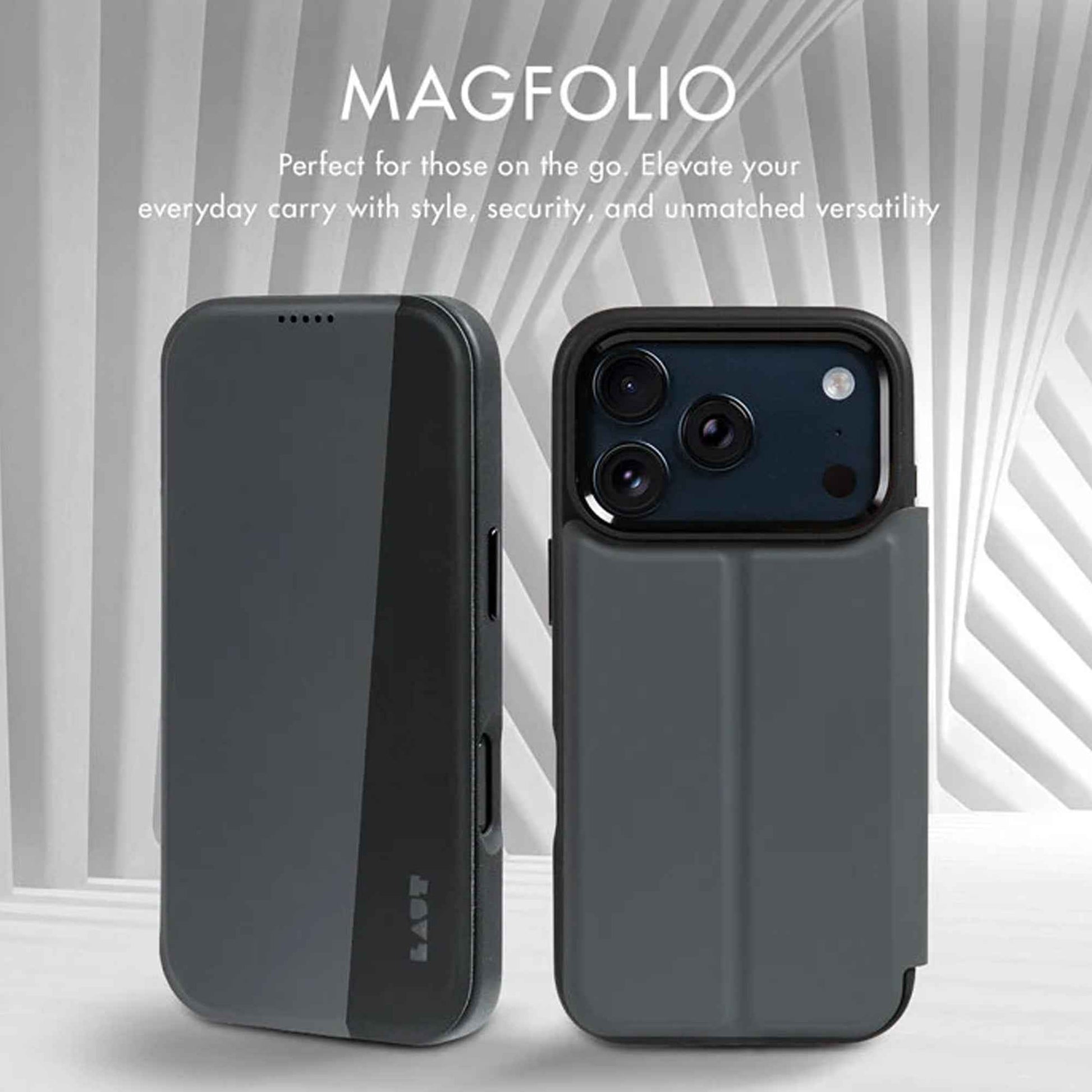 Laut Mag Folio Magsafe Case for iPhone 17 Series - 10 Feet Drop Protection