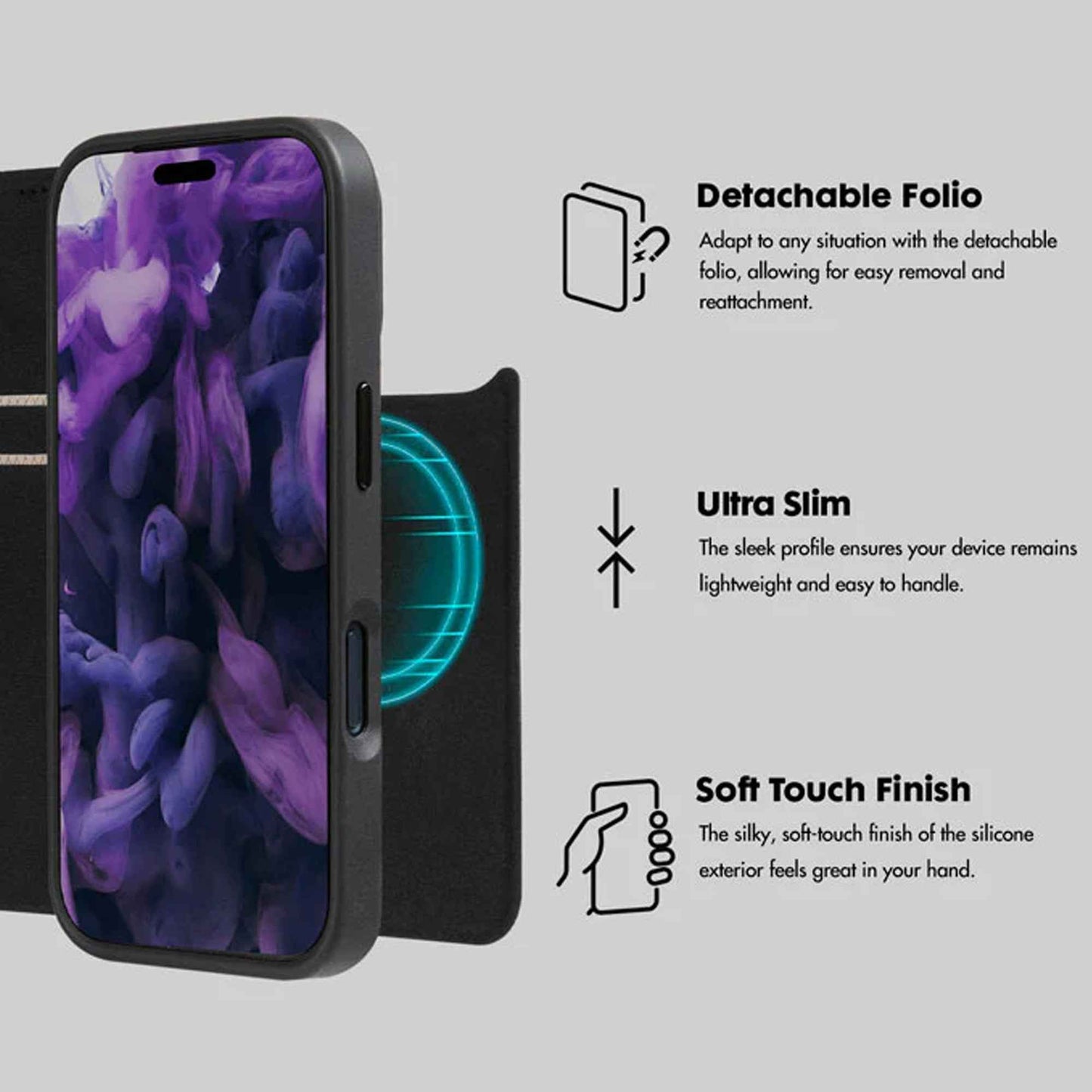 Laut Mag Folio Magsafe Case for iPhone 17 Series - 10 Feet Drop Protection