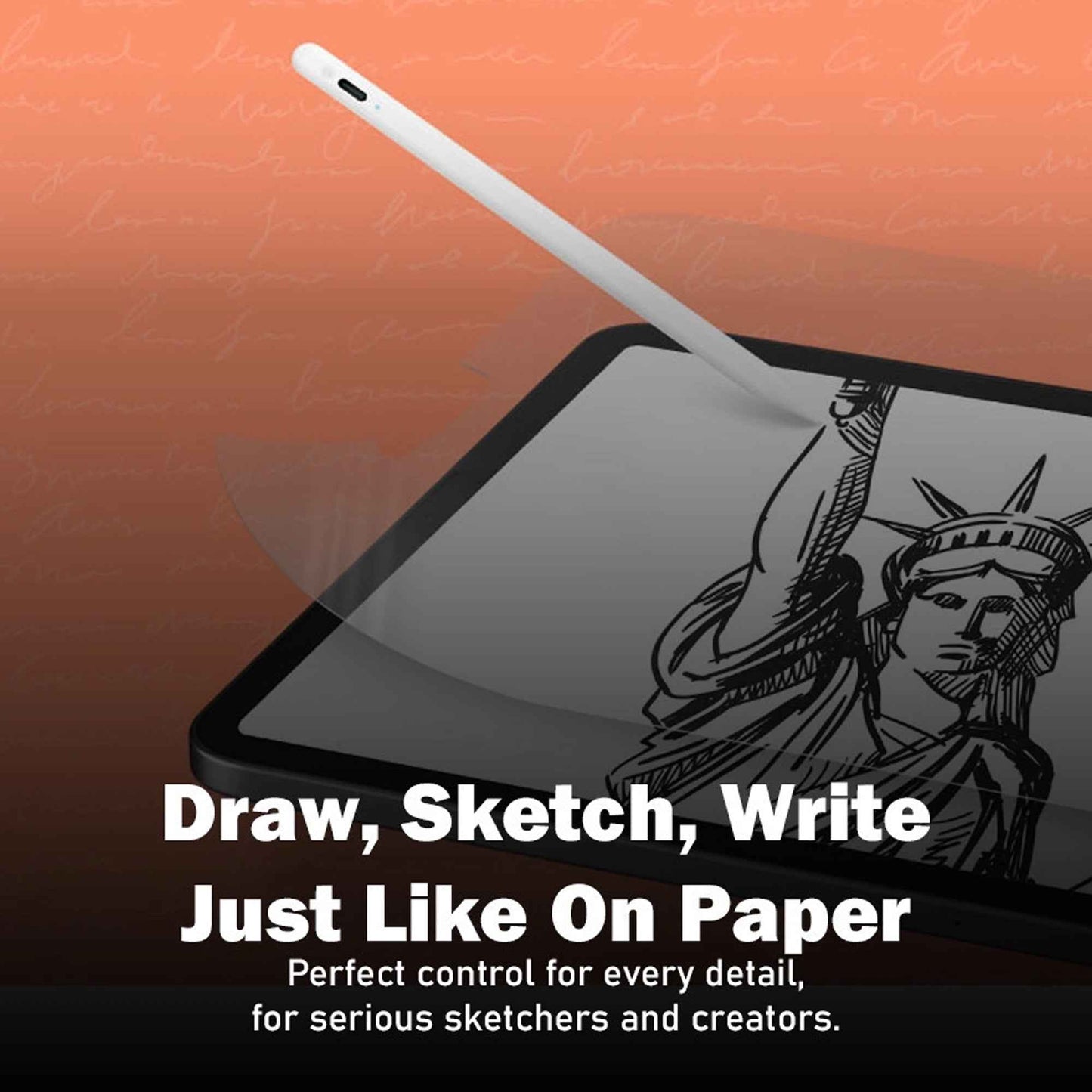 SwitchEasy PaperLike Screen Protector for iPad Air 11" / Air 13" ( 2025 / 2024 ) M2 / M3 - Transparent